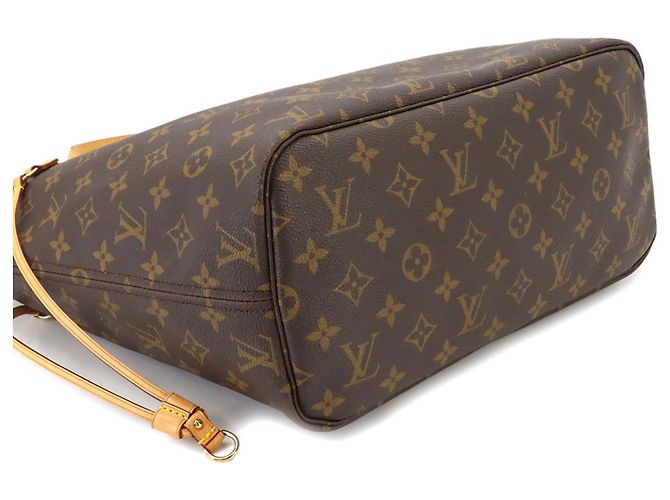 Louis Vuitton Neverfull MM Monogram Tote Handtasche Beige Monogramm - Ansicht 4