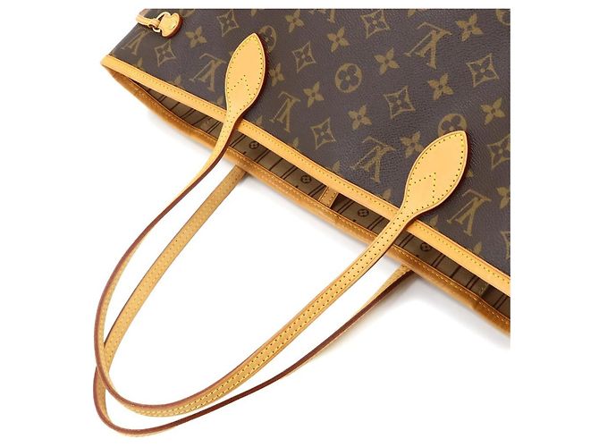 Louis Vuitton Neverfull MM Monogram Tote Handtasche Beige Monogramm - Ansicht 5