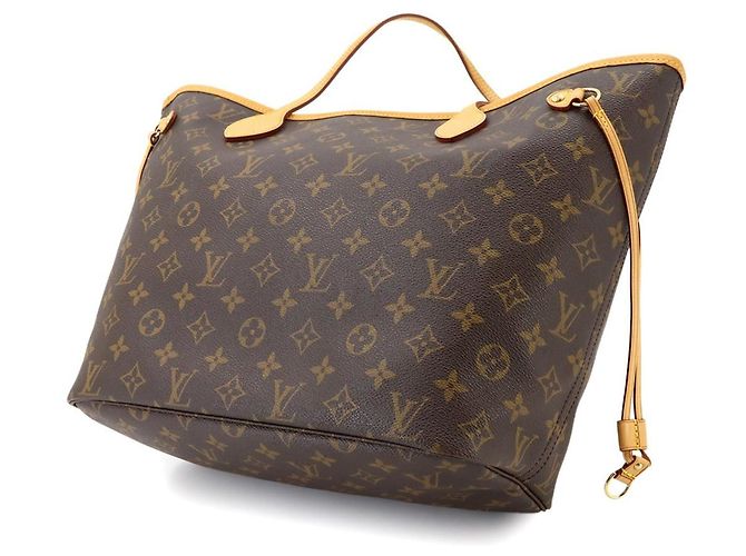 Louis Vuitton Neverfull MM Monogram Tote Handtasche Beige Monogramm - Ansicht 9