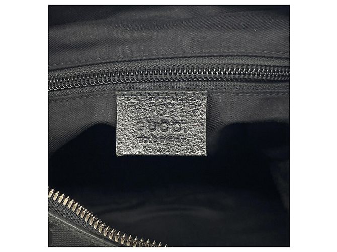 Bolsa de Ombro Gucci GG Canvas Preto - vista 5