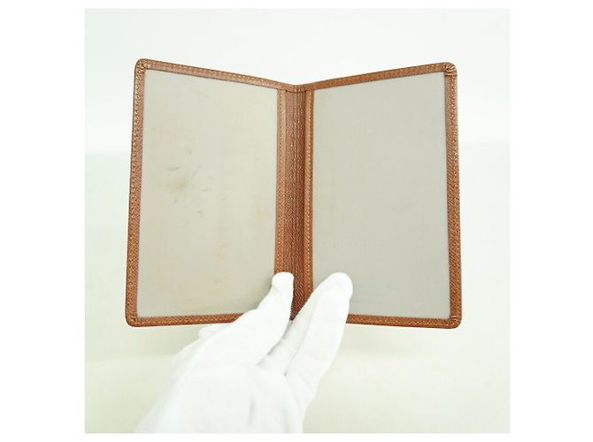 Louis Vuitton Monogram Portefeuille Papier Zip Wallet Marrone - vista 9