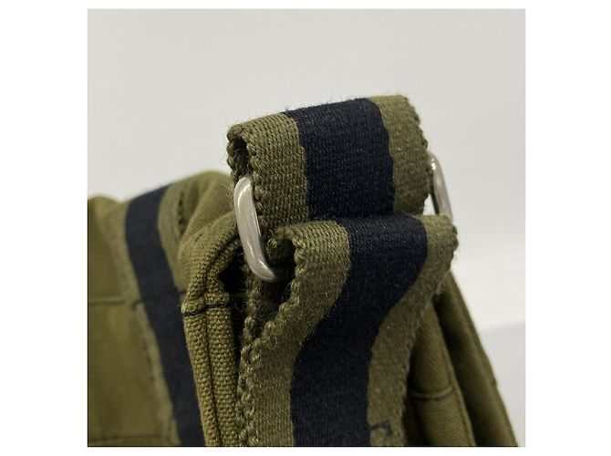 Hermès Borsa a tracolla Hermes Fourre-Tout Bassas MM Canvas Nero Cachi - vista 7