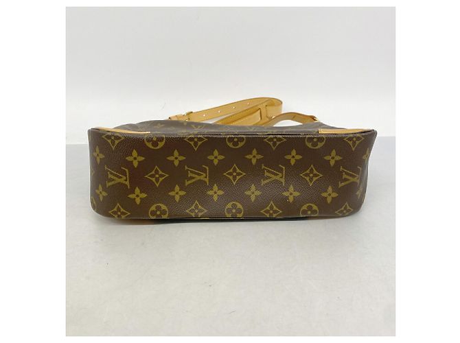 Bolso de hombro Louis Vuitton Monogram Boulogne 30 Castaño - vista 3