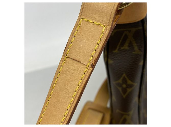 Bolso de hombro Louis Vuitton Monogram Boulogne 30 Castaño - vista 8