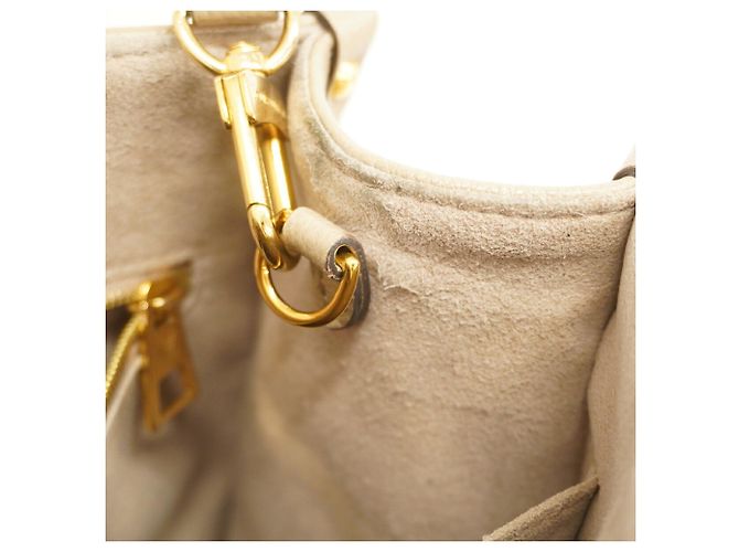 Louis Vuitton Monogram Empreinte Bicolor OnTheGo PM Handtasche Grau Roh - Ansicht 10