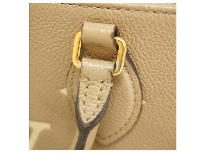 Louis Vuitton Monogram Empreinte Bicolor OnTheGo PM Handtasche Grau Roh - Ansicht 8