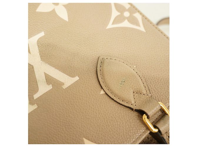 Louis Vuitton Monogram Empreinte Bicolor OnTheGo PM Handtasche Grau Roh - Ansicht 9