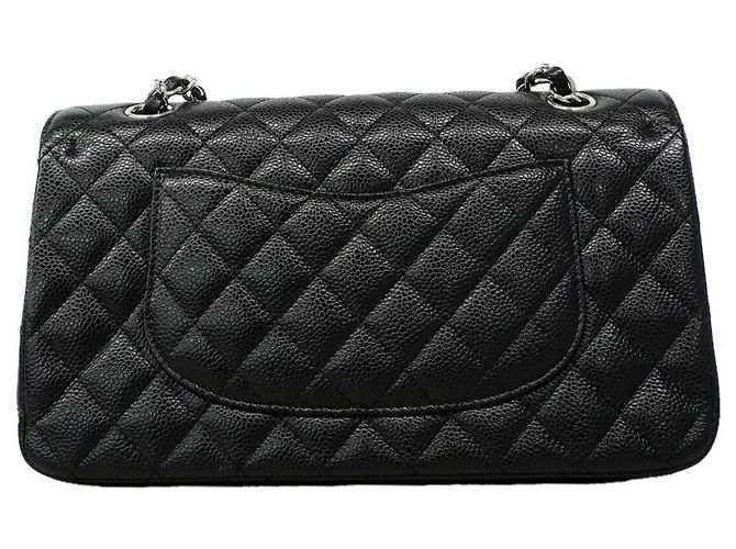 Timeless Bolsa de Ombro Chanel Matelassé Preto - vista 8
