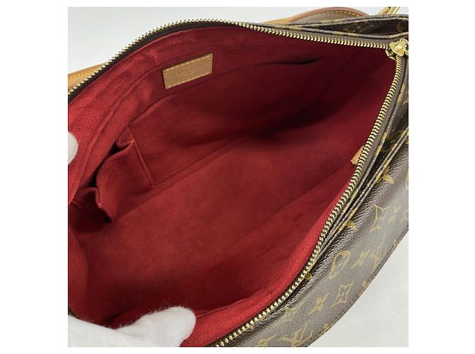 Bolso de hombro Louis Vuitton Monogram Vivacite GM Castaño - vista 4