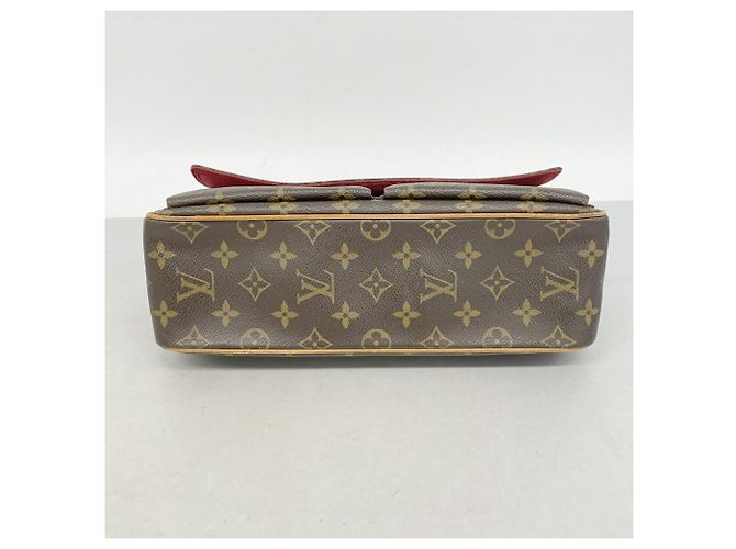 Bolsa de Ombro Louis Vuitton Monogram Vivacite MM Marrom - vista 3
