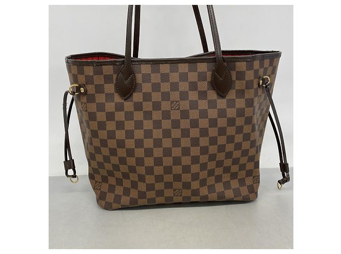 Sac cabas Louis Vuitton Damier Neverfull MM Damier ebène - vue 10
