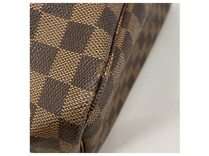 Sac cabas Louis Vuitton Damier Neverfull MM Damier ebène - vue 8