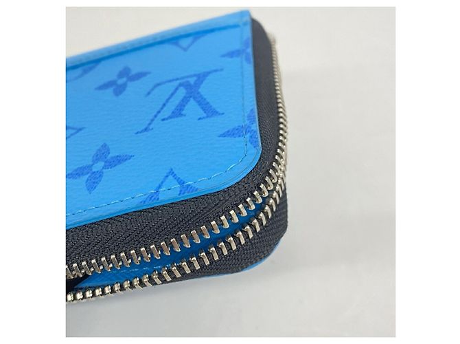 Cartera Zippy Louis Vuitton Taigarama Azul - vista 6