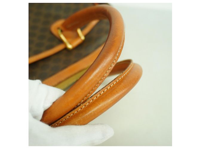 Céline Sac à main Celine Macadam Marron - vue 10