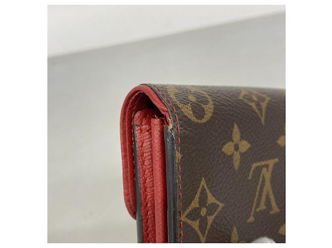 Louis Vuitton Monogram Portefeuille Sarah Retiro Long Wallet Fuschia - vista 5