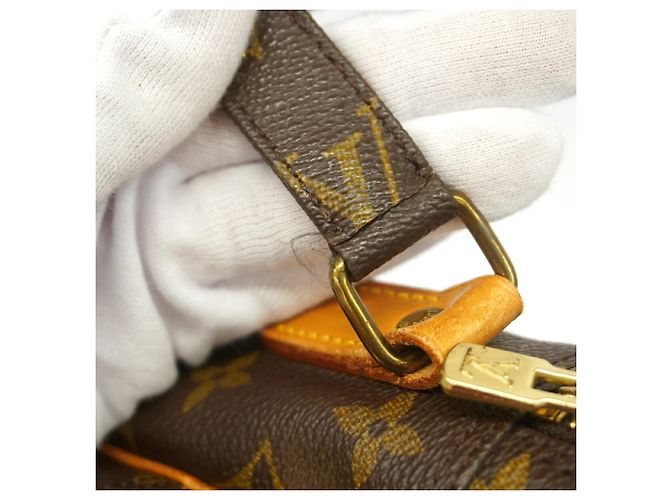 Bolso de hombro Louis Vuitton Monogram Nile Castaño - vista 9