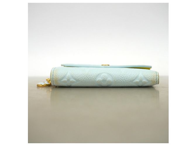 Carteira Louis Vuitton Tri-fold Azul claro - vista 3