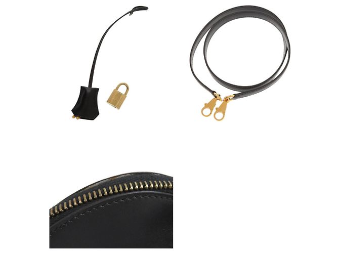 Hermès Hermes Bolide 31 Handtasche Schwarz - Ansicht 10