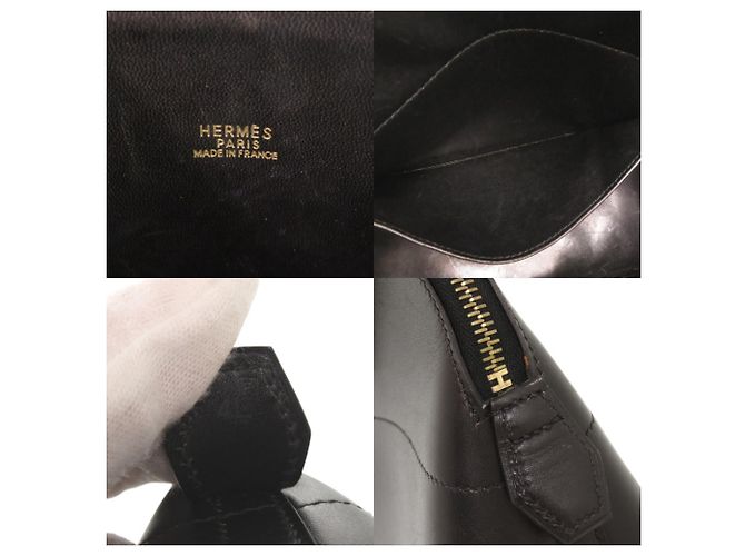 Hermès Hermes Bolide 31 Handtasche Schwarz - Ansicht 8