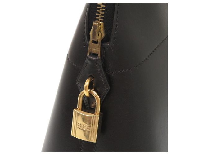 Hermès Bolsa Hermes Bolide 31 em couro Box Calf preto - vista 7