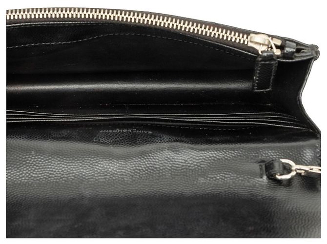 Autre Marque Borsa a tracolla con catena Saint Laurent Cassandra Nero - vista 4