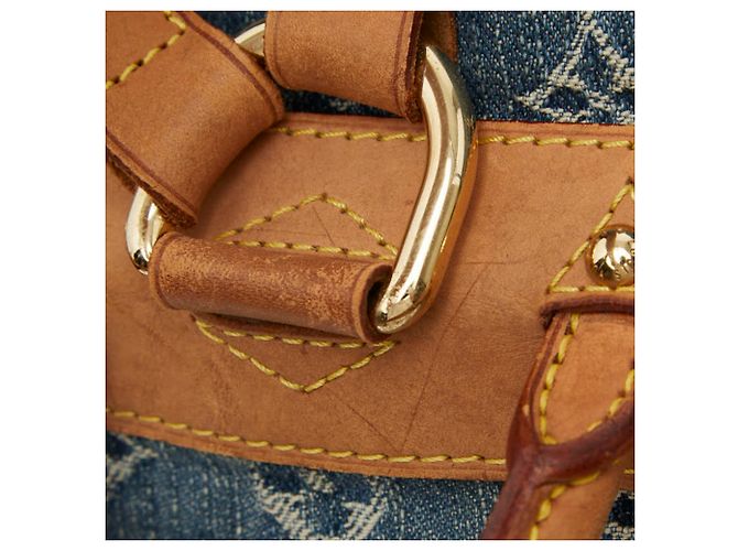 Louis Vuitton Monogram Denim Sac à Dos GM Backpack Blue - view 9