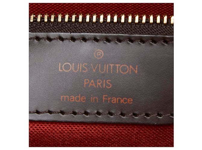 Borsa Boston Louis Vuitton Damier Nolita 24 Marrone - vista 11