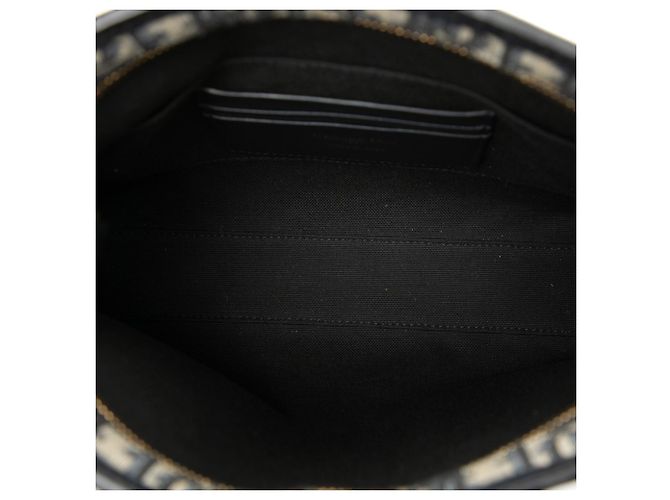 Borsa a pochette Christian Dior Dior Oblique Trotter Blu navy - vista 4