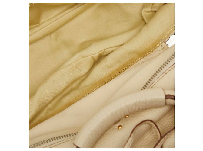 Saco Tote Chloé Paddington Bege Cru - vista 16