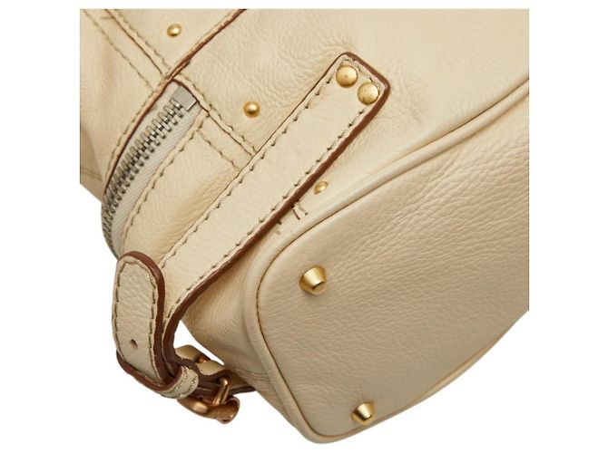 Saco Tote Chloé Paddington Bege Cru - vista 7