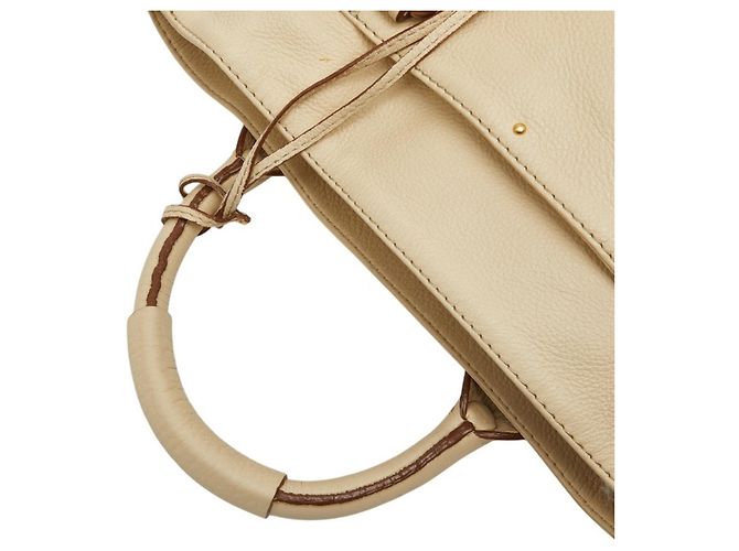 Saco Tote Chloé Paddington Bege Cru - vista 8