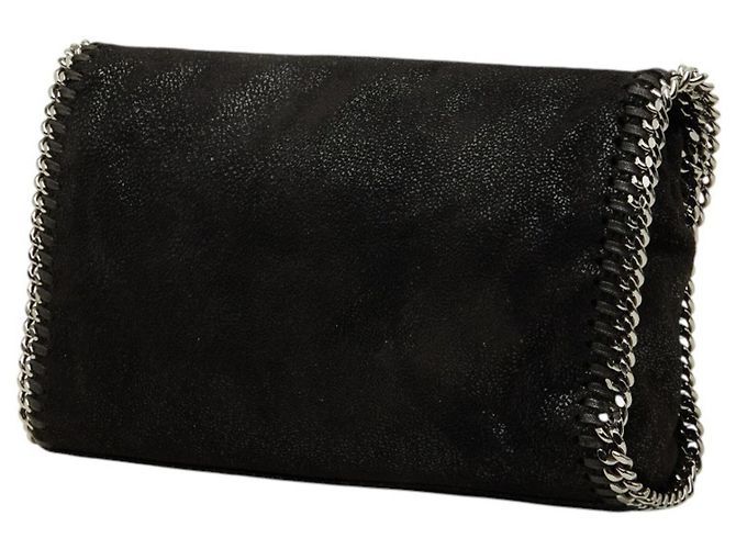 Stella Mc Cartney Stella McCartney Falabella Mini Crossbody Chain Shoulder Bag Nero - vista 2