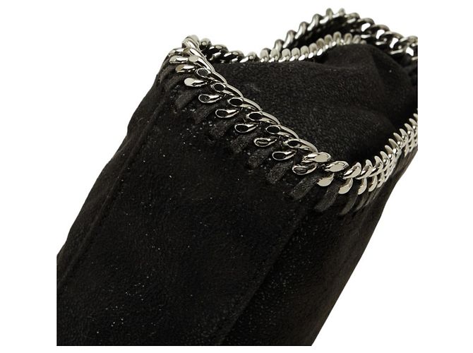 Stella Mc Cartney Stella McCartney Falabella Mini Crossbody Chain Shoulder Bag Nero - vista 4
