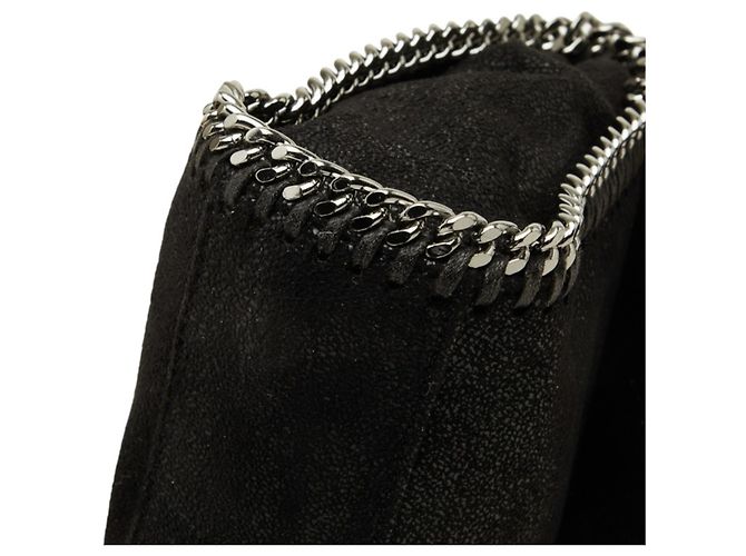 Stella Mc Cartney Stella McCartney Falabella Mini Crossbody Chain Shoulder Bag Nero - vista 5