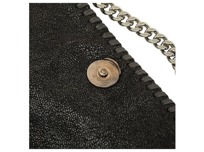 Stella Mc Cartney Stella McCartney Falabella Mini Crossbody Chain Shoulder Bag Nero - vista 9