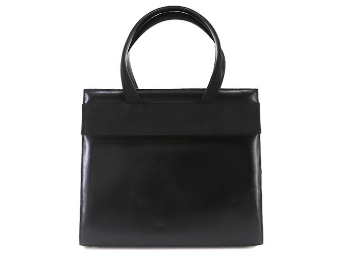 Borsa in pelle Salvatore Ferragamo Vara Ribbon Nero - vista 3