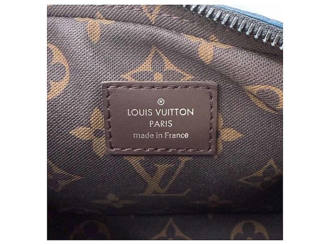 Louis Vuitton Monogram Tone Nano Alpha Schultertasche Blau - Ansicht 7