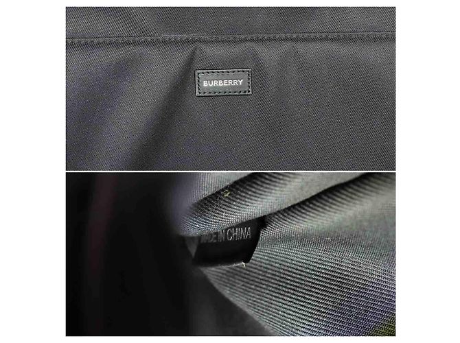Sac à dos Burberry Jeff Check Marron - vue 6