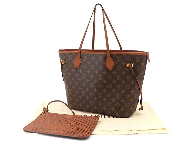 Louis Vuitton Neverfull Inside Out MM Monogram Tote Camel - view 2
