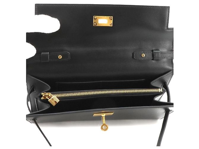 Hermès Hermes Kelly To Go Schulterbörse Schwarz - Ansicht 6