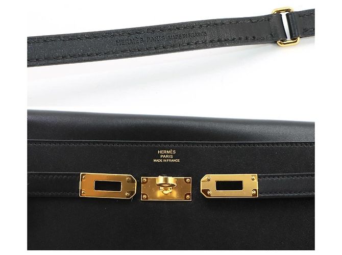 Hermès Hermes Kelly To Go Schulterbörse Schwarz - Ansicht 8