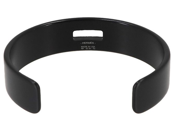Hermès Brazalete Rígido Hermes Kelly Negro - vista 3