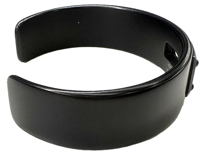 Hermès Brazalete Rígido Hermes Kelly Negro - vista 4