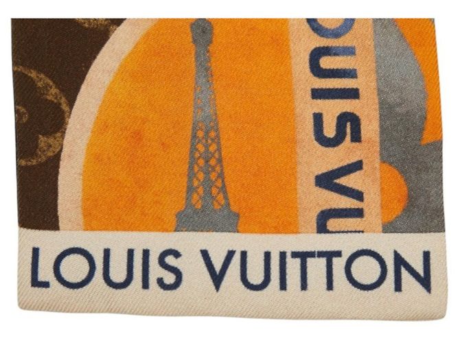 Louis Vuitton Bandeau Elysée Palace Hotel Scarf Multicolor - vista 3