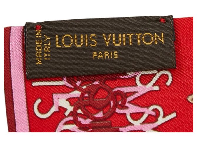 Louis Vuitton Monogram Map Silk Scarf Multiple colors - view 4