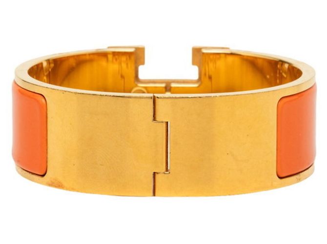 Hermès Bracciale Charm Hermes Clic Clac H PM D'oro - vista 3