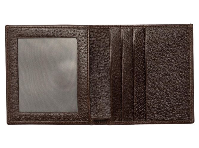 Carteira Bi-fold Gucci GG Canvas Bege - vista 4
