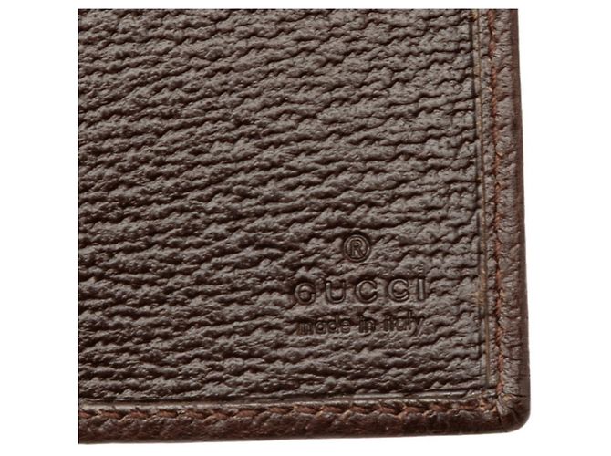 Carteira Bi-fold Gucci GG Canvas Bege - vista 5