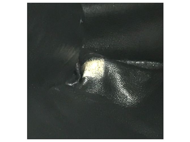 Classique Sac cabas Chanel Vintage CC Coco Mark Logo Noir - vue 15