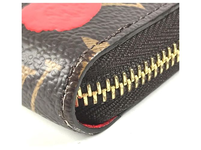 Carteira Zippy Monogram Louis Vuitton Marrom Monograma - vista 6